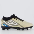 Chuteira Umbro Ux Campo Juvenil Dourada e Preta Chuteira Umbro Ux Campo Juvenil Dourada e Preta