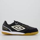 Chuteira Umbro X-Futsal Preta e Branca
