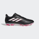 Chuteira Unissex Campo Copa Pure.4 Flexible Ground Adidas Preto E Rosa
