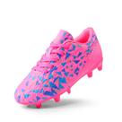 Chuteiras de Futebol Juvenil DREAM PAIRS Tamanho 10 Rosa Fúcsia