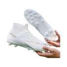 Chuteiras De Futebol Unissex Premium De Cano Alto FG TF Com Travas Longas E Curtas Confortáveis