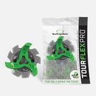 Chuteiras de golfe Softspikes Tour Flex Pro Fast Twist 3.0-18 verdes