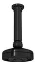 Chuv c/ tubo para teto acqua plus 1990.bl.tet.no black noir