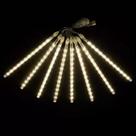 Chuva De Meteoro Branco Snower R 8 Tubos Cascata Natal Pisca Luzes Branco Quente 110v/220v Chuva De Meteoro Branco Snower R 8 Tubos Cascata Natal Pisca Luzes Branco Quente 110v/220v