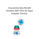Chuveirinho Bico Retrátil Giratória 360 Filtro De Água Arejador Torneira com abracadeira Chuveirinho Bico Retrátil Giratória 360 Filtro De Água Arejador Torneira com abracadeira