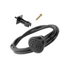 Chuveirinho Quick Fame com Suporte e Mangueira de 2 metros Black Chuveirinho Quick Fame com Suporte e Mangueira de 2 metros Black