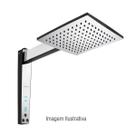 Chuveiro Acqua Century Digital Pretro/Cromado Lorenzetti 220/7500V 7510628 Chuveiro Acqua Century Digital Pretro/Cromado Lorenzetti 220/7500V 7510628