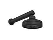 Chuveiro Acqua Plus com tubo de parede Deca Preto