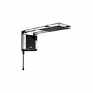 Chuveiro Acqua Storm Ultra Preto/Cromado 127V 5500W - Lorenzetti
