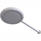Chuveiro Água Fria Durin 8" Branco