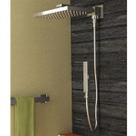 Chuveiro Axiom Slim 1989 C 210 30cm Cromado Meber Metais Chuveiro Axiom Slim 1989 C 210 30cm Cromado Meber Metais