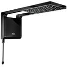 Chuveiro Chique Luxo Luxuoso Moderno Black Acqua Storm Ultra 220v 7800w