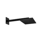 Chuveiro Com Tubo 400mm Unic Black Noir - Deca