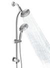 Chuveiro Combo Egretshower portátil e de chuva com barra deslizante de 70 cm