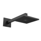 Chuveiro de Parede com Tubo Quadrado Black Matte - Deca