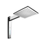 Chuveiro de Parede Digital Acqua Century 6800W 220V Preto/Cromado - Lorenzetti Chuveiro de Parede Digital Acqua Century 6800W 220V Preto/Cromado - Lorenzetti