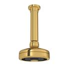 Chuveiro de Teto Redondo Acqua Plus com Tubo 1990 Gold Deca