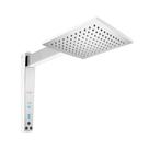 Chuveiro Digital Acqua Century Branco com Cromado 7500W 220V Lorenzetti Chuveiro Digital Acqua Century Branco com Cromado 7500W 220V Lorenzetti