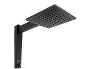 Chuveiro Ducha Acqua Century Preto Eletrônico Preto 220v 7500w Lorenzetti