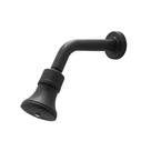 Chuveiro Ducha Articulado Industrial Rustico Preto Fosco Metal Luxo
