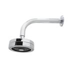 Chuveiro Ducha Autolimpante Redondo Cromado Articulável Solar ou Gás - Shophidraulica