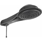 Chuveiro Ducha Elegance Controle Eletrônico de Temperatura Maior Volume de Água Preto Fame