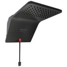 Chuveiro Ducha Eletrônica Ducali Zagonel 7500W x 220V Preto