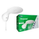 Chuveiro Ducha Eletrônica Zagonel Optima Turbo Branca 7.700W 220V