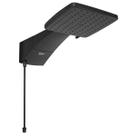 Chuveiro Ducha Eletrônico Zagonel Quadratta 7700W 220V Black