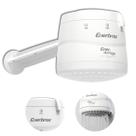 Chuveiro Ducha Enerducha UP 3T com Cano Braço de 30cm 127v 220v Preto Branco Chuveiro Ducha Enerducha UP 3T com Cano Braço de 30cm 127v 220v Preto Branco