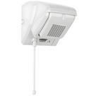 Chuveiro Ducha Fame Eletrônico 7800w Branco Compacta 220v