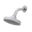 Chuveiro Ducha Fria Parede Rubi Soft Articulável Redondo Cromado Aquecimento à Gas Ou Solar
