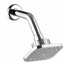 Chuveiro Ducha Fria Quadrada Cromada de Parede Flatt
