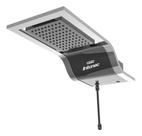 Chuveiro Ducha Intense Eletrônica 220V 7800W Super Potente Black Preto Fame