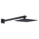 Chuveiro Ducha para Banheiro 20cm Inox Preto - Gourmet