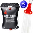 Chuveiro Ducha Portátil 20 Litros Lorben Camping Acampamento Aquecimento Solar Água Quente ou Fria