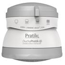Chuveiro Ducha Pratik 4t+ 4 Temperaturas, Branco/Prata