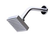 Chuveiro Ducha Quadrada Flatt Cromada Com Articulador - Aquecedor Solar E Gás Lusaflex Chuveiro Ducha Quadrada Flatt Cromada Com Articulador - Aquecedor Solar E Gás Lusaflex