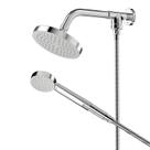 Chuveiro Eden 150 com Desviador Docol Cinza/Cromado