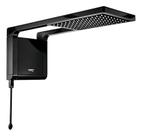 Chuveiro Elétrico De Parede Lorenzetti Acqua Ultra Storm Preto 5500w 127v 5.5 Kw