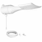 Chuveiro Elétrico Lorenzetti Loren Shower Eletrônico Branco 127V com Controle Eletrônico de Temperatura
