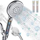 Chuveiro EMBATHER Filtered Portátil, 10 modos de pulverização, cromado