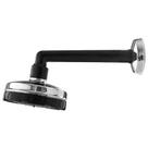 Chuveiro Frio 4 com Braço de 190mm, Entrada 1/2 Preto com Cromado Astra Chuveiro Frio 4 com Braço de 190mm, Entrada 1/2 Preto com Cromado Astra