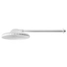 Chuveiro Herc 8" 30cm 1/2P com Braço e sem Registro Branco ref.2351