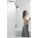 Chuveiro Jato Forte Inox Cromado P/ Aquecedor Gás 6cm