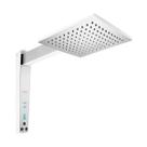Chuveiro Lorenzetti Acqua Century Digital Branco/Cromado 220 Chuveiro Lorenzetti Acqua Century Digital Branco/Cromado 220