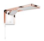 Chuveiro Lorenzetti Acqua Duo Ultra Eletrônico Branco/Rose Gold