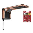 Chuveiro Lorenzetti Acqua Duo Ultra Eletrônico Preto/Rose Gold 127V + Resistência