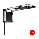 Chuveiro Lorenzetti Acqua Storm Ultra Eletrônico Preto Cromado 127Vx5500W