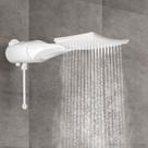 Chuveiro Lorenzetti Branco Loren Shower Ultra Eletrônica 220v 7500w